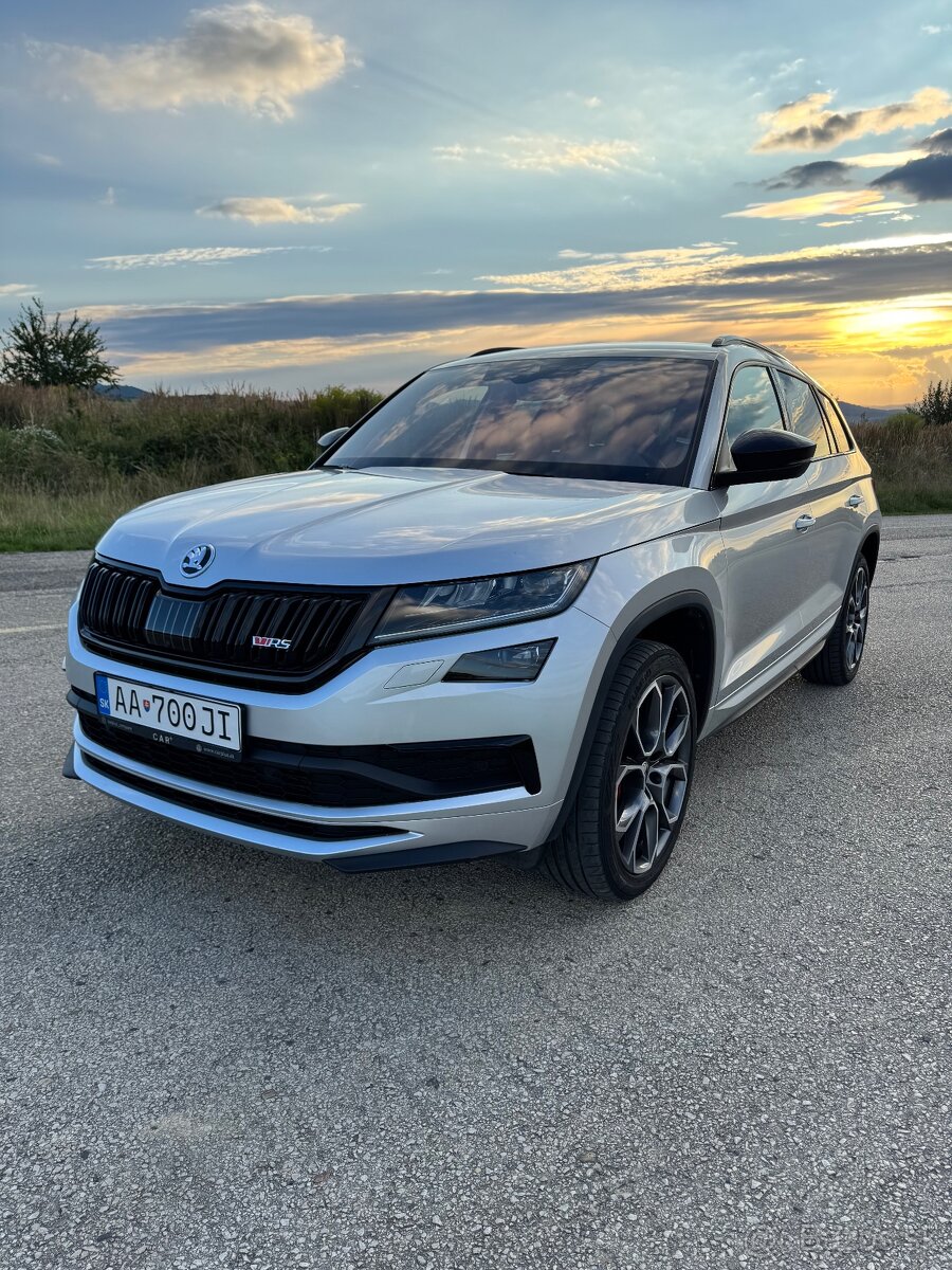 Škoda Kodiaq RS 4x4, DSG, Webasto, TOP stav, DPH