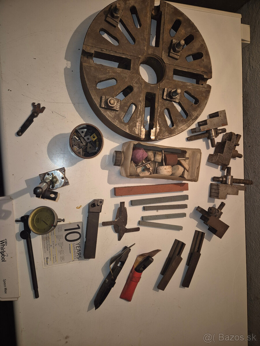 Predám príslušenstvo ku sústruhu