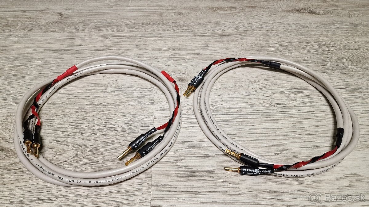 Reproduktorový kábel - 2x2,5M