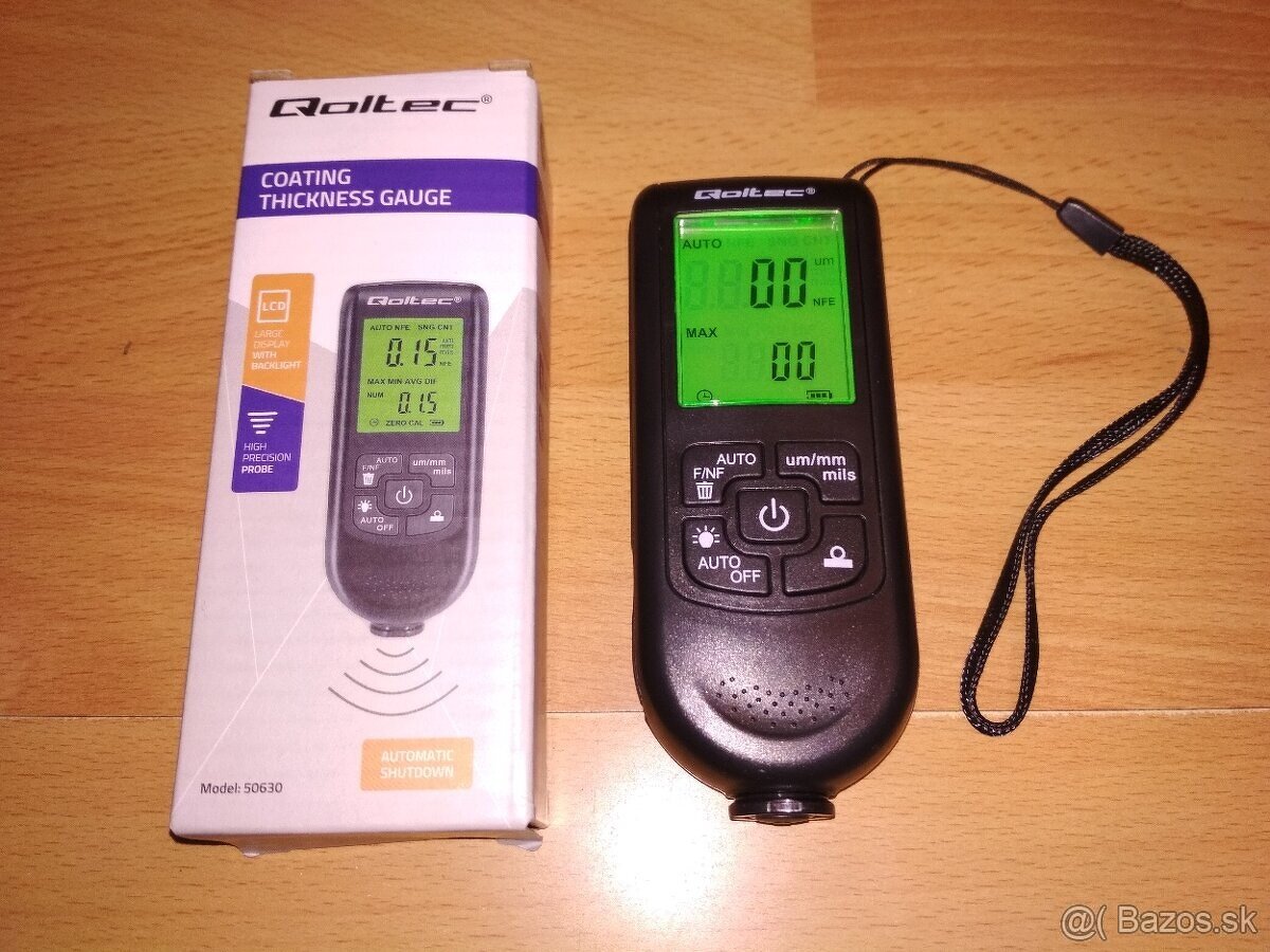 Merač hrúbky laku auta