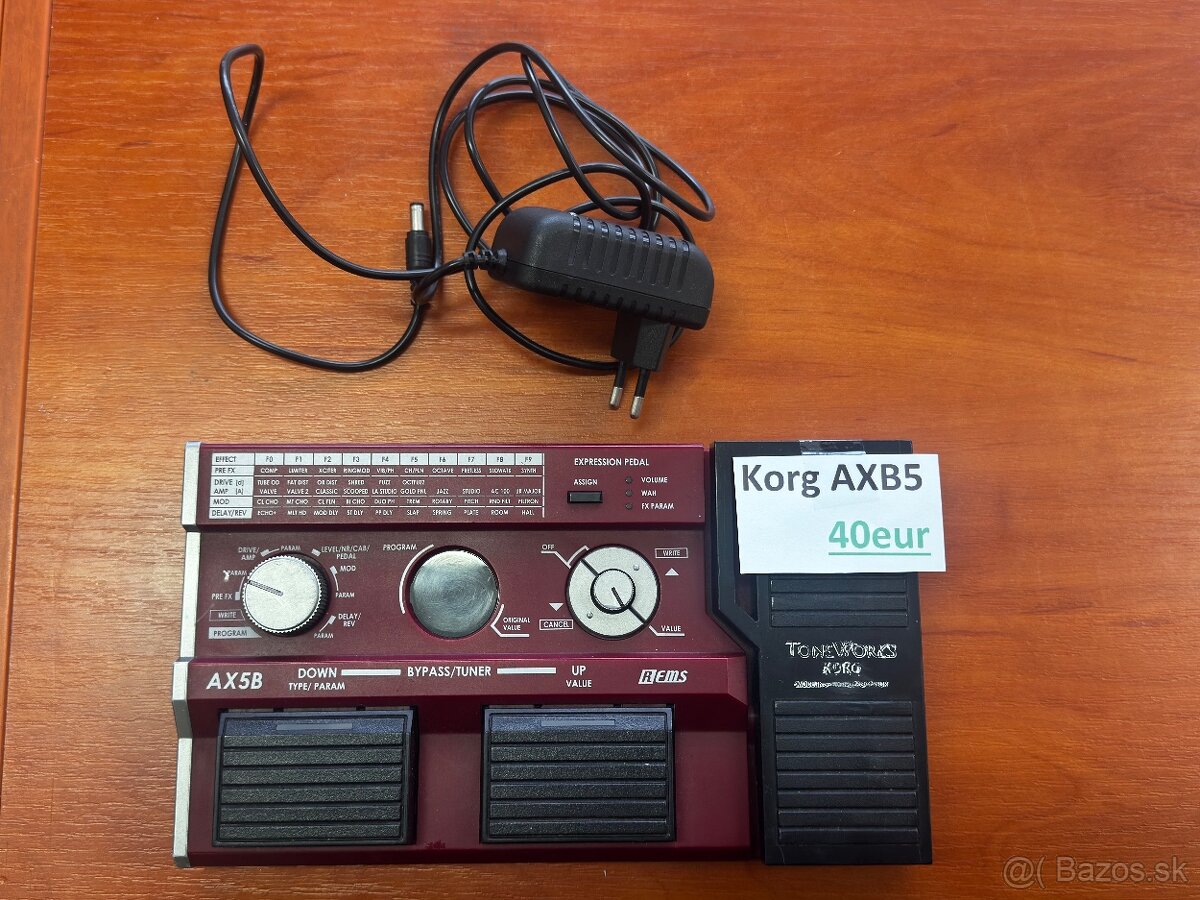 Predám multiefekt Korg ToneWorks AX5B