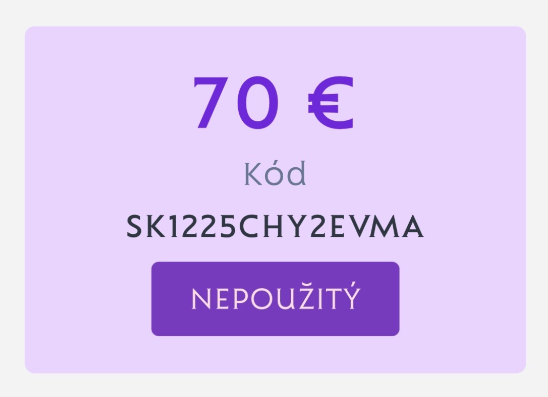 70 eur poukážka - Dajana Rodriguez