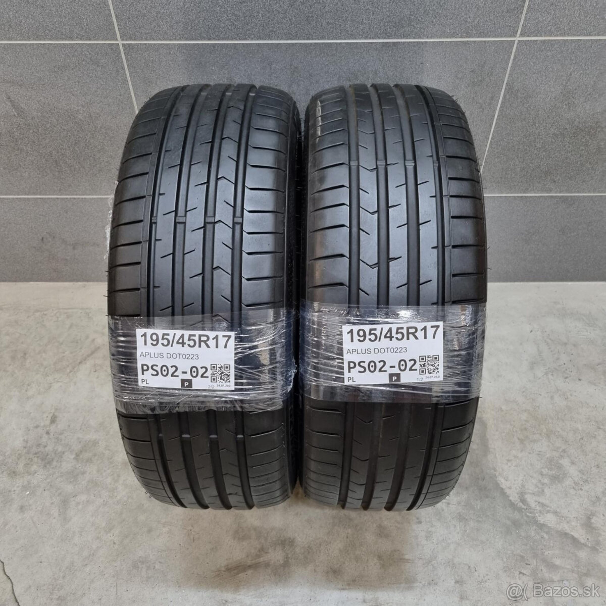 Letné pneumatiky 195/45 R17 APLUS