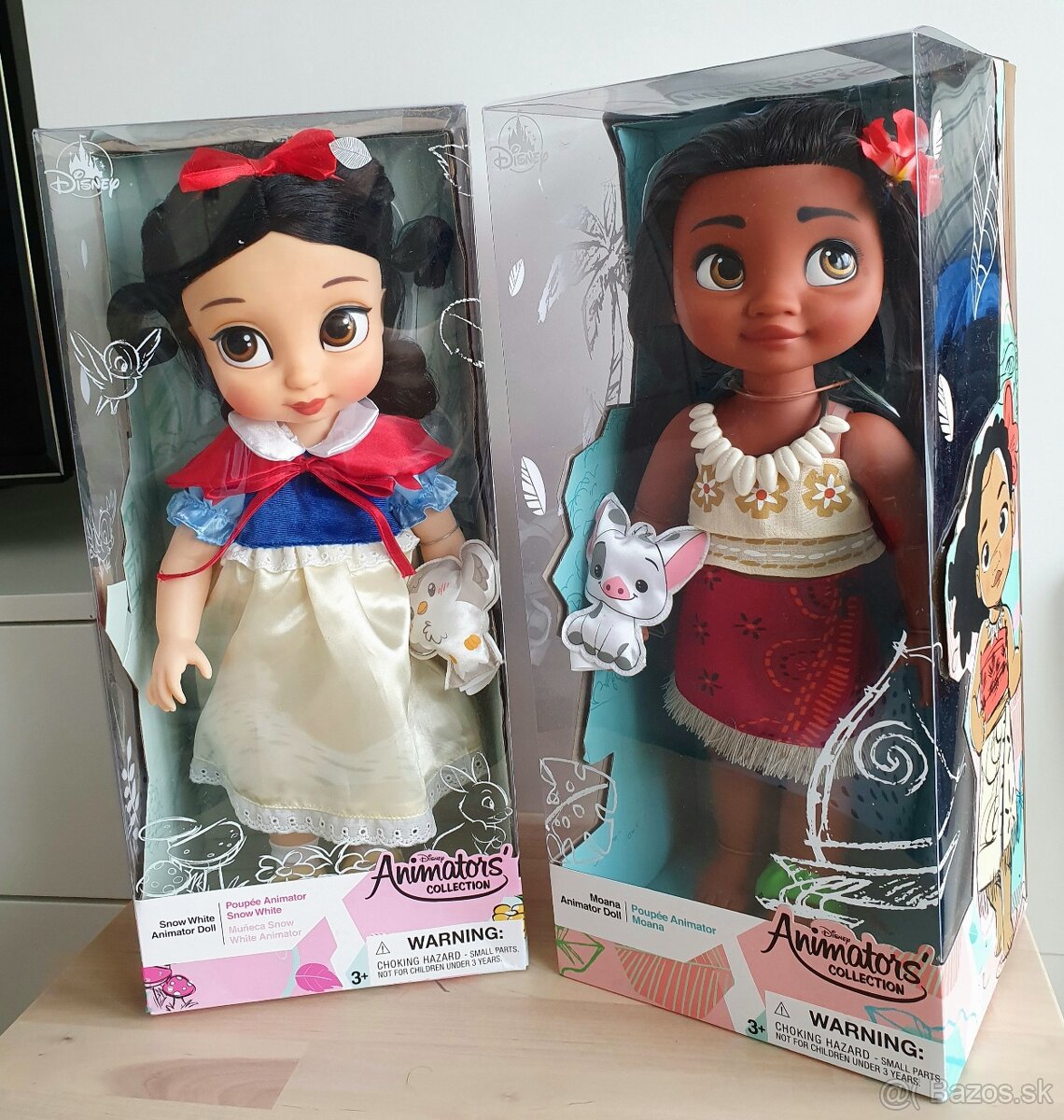 Vaiana/Moana+Snehulienka/Snow white bábikay original Disney