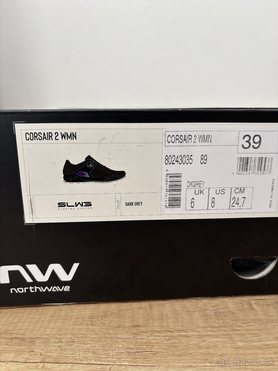 Northwave Corsair 2 - dark grey damske