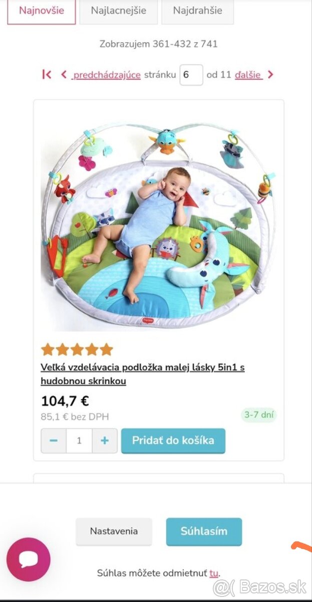 Nová Veľká vzdelávacia podložka malej lásky 5in1
