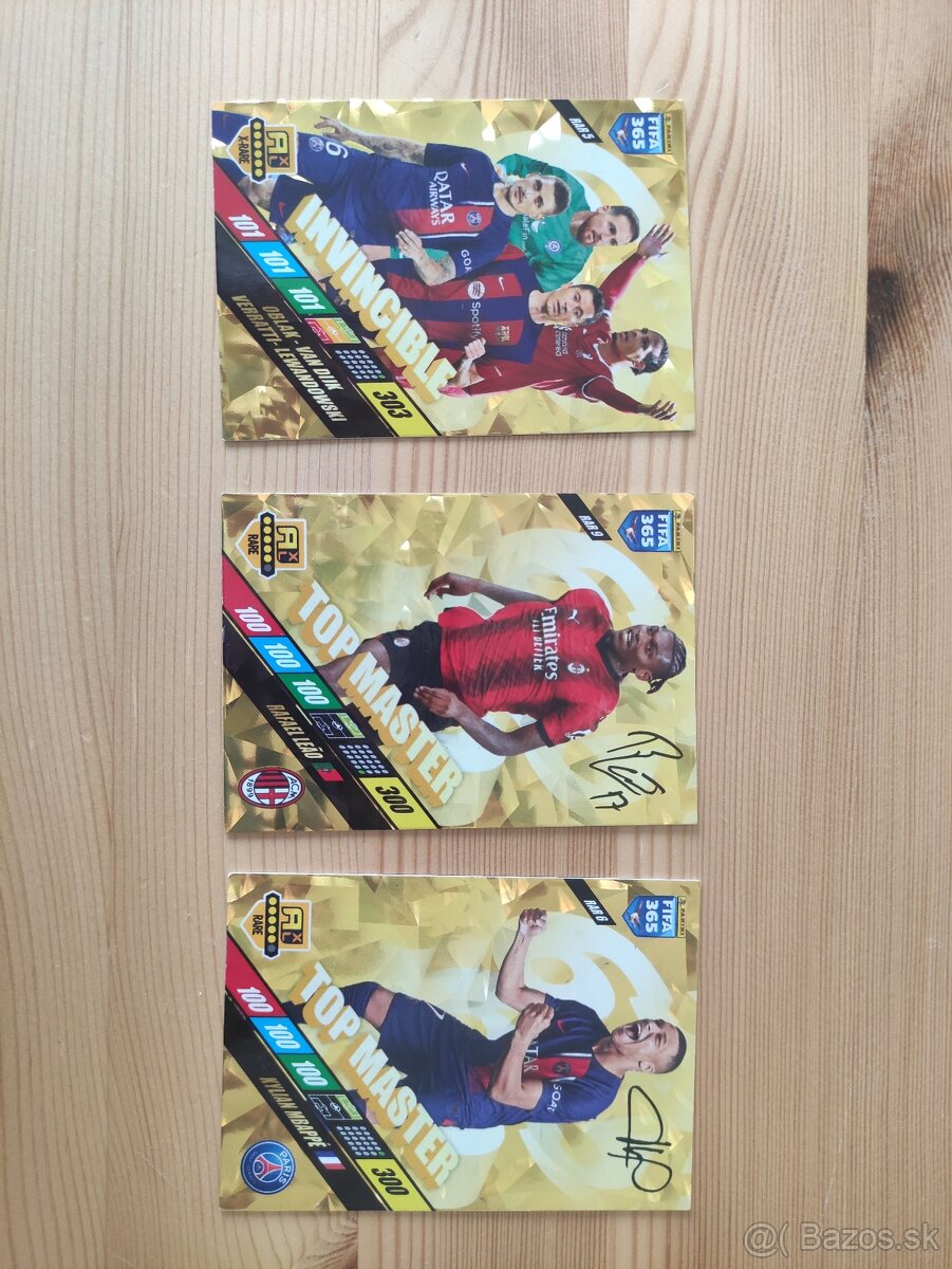 Futbalové kartičky Panini Fifa 365 2024 - Gold
