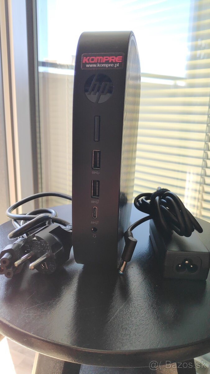 Kompaktný a energeticky úsporný thin client HP t640