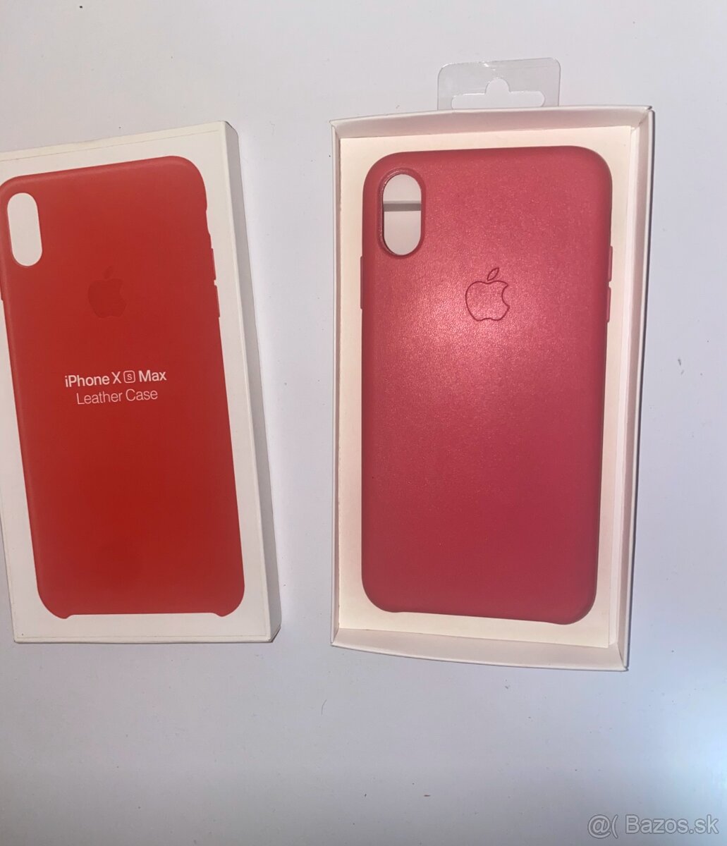 Kryt nový pre iPhone xs max červený nový