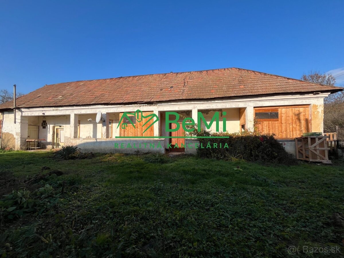 Predaj rodinný dom s veľkým pozemkom - Sikenica /LEVICE/