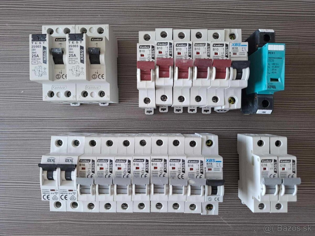 Elektroištalačná materiál