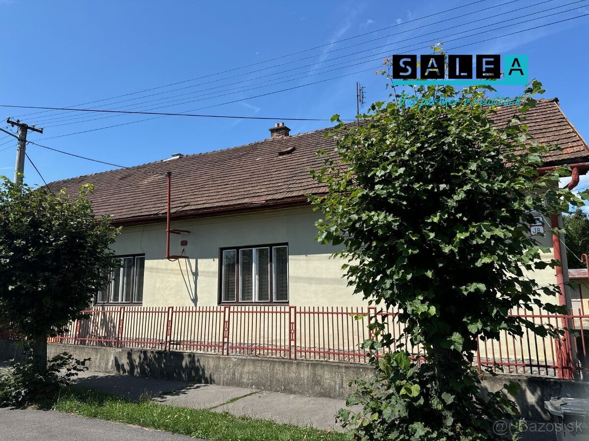 Rodinný dom v starej časti mesta Spišská Nová Ves o rozlohe