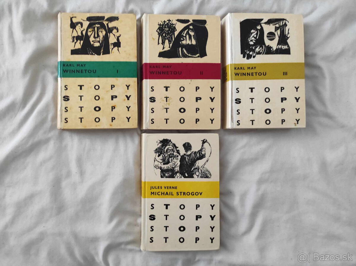 Karl May - Winnetou 1,2,3 + J Verne M Strogov