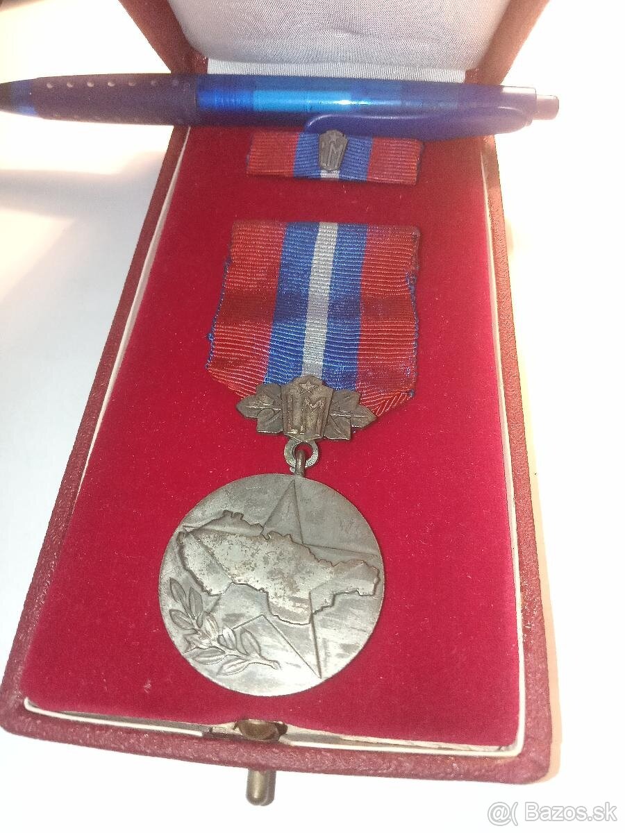 LIDOVÉ MILICE, VYZNAMENÁNÍ, DIPLOM