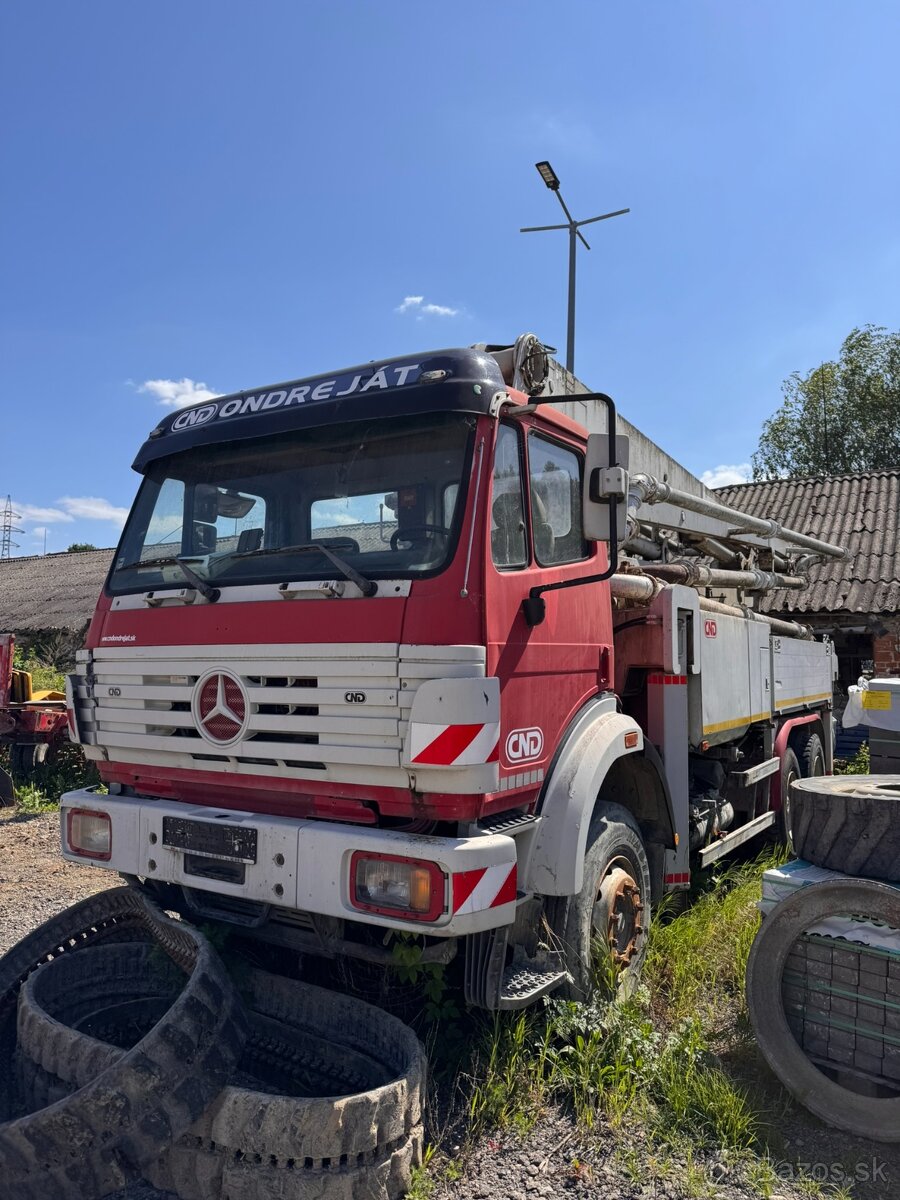 Betónpumpa Mercedes Benz 2631