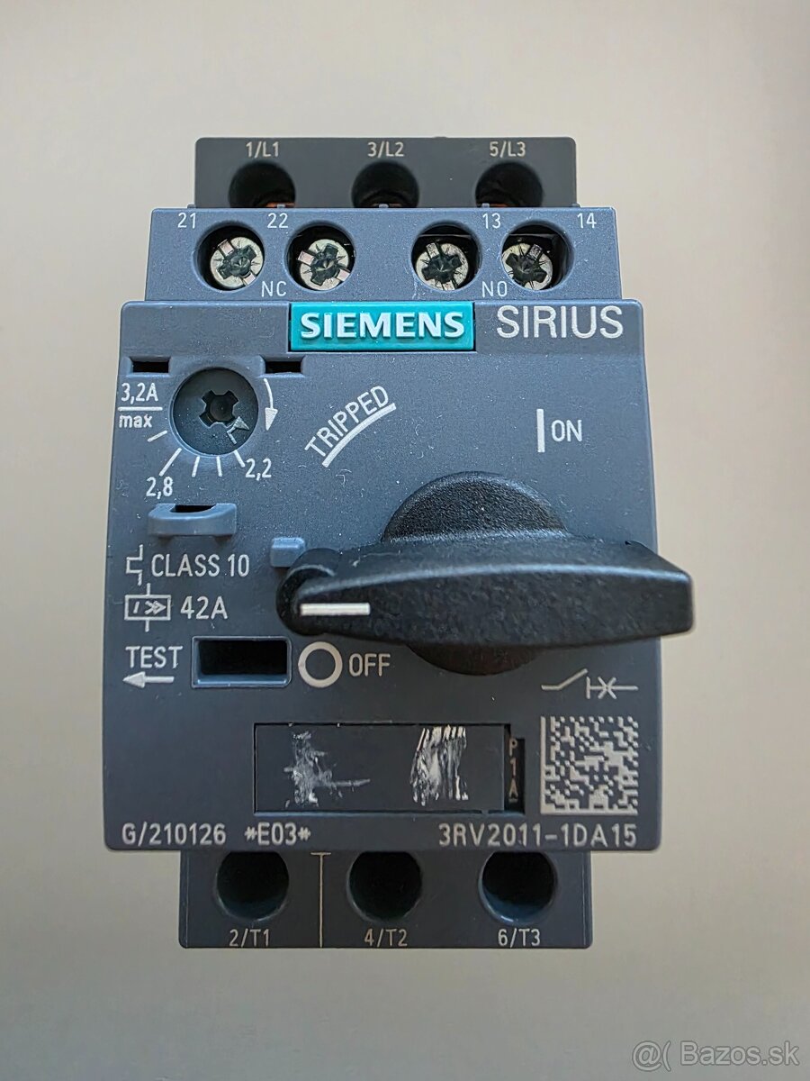 Siemens motorový istic 3,2A