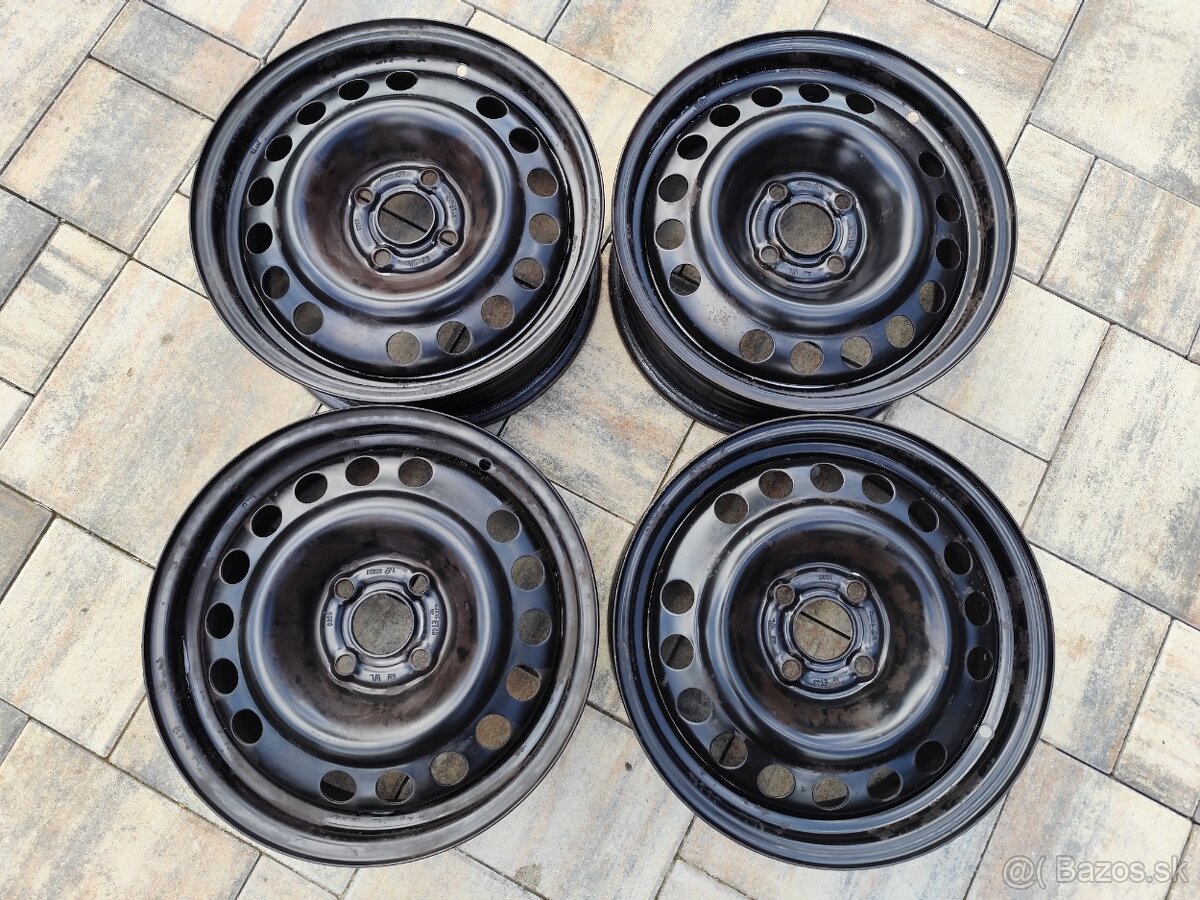 4x100 r15 plechové disky Grande Punto, Opel