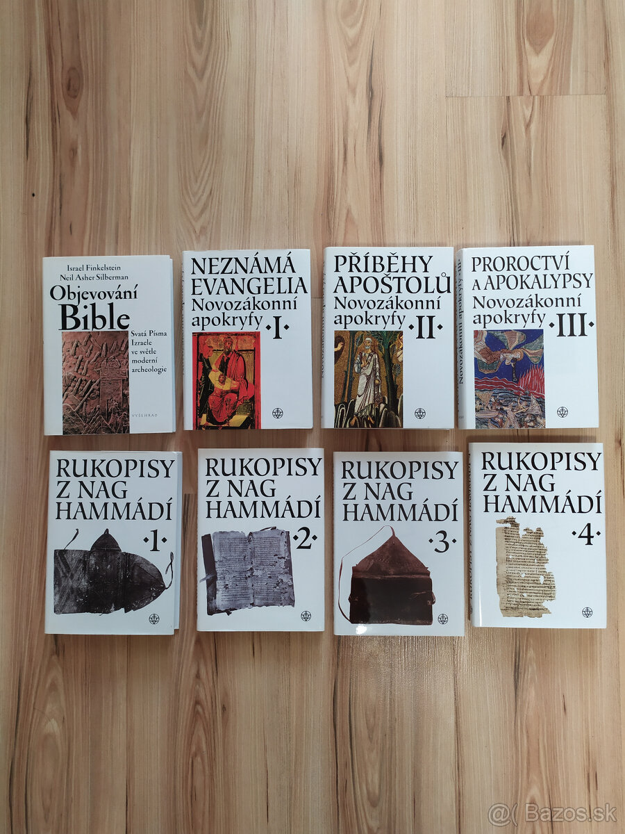 Predám knihy - novozákonné apokryfy, texty z Nag Hammádí