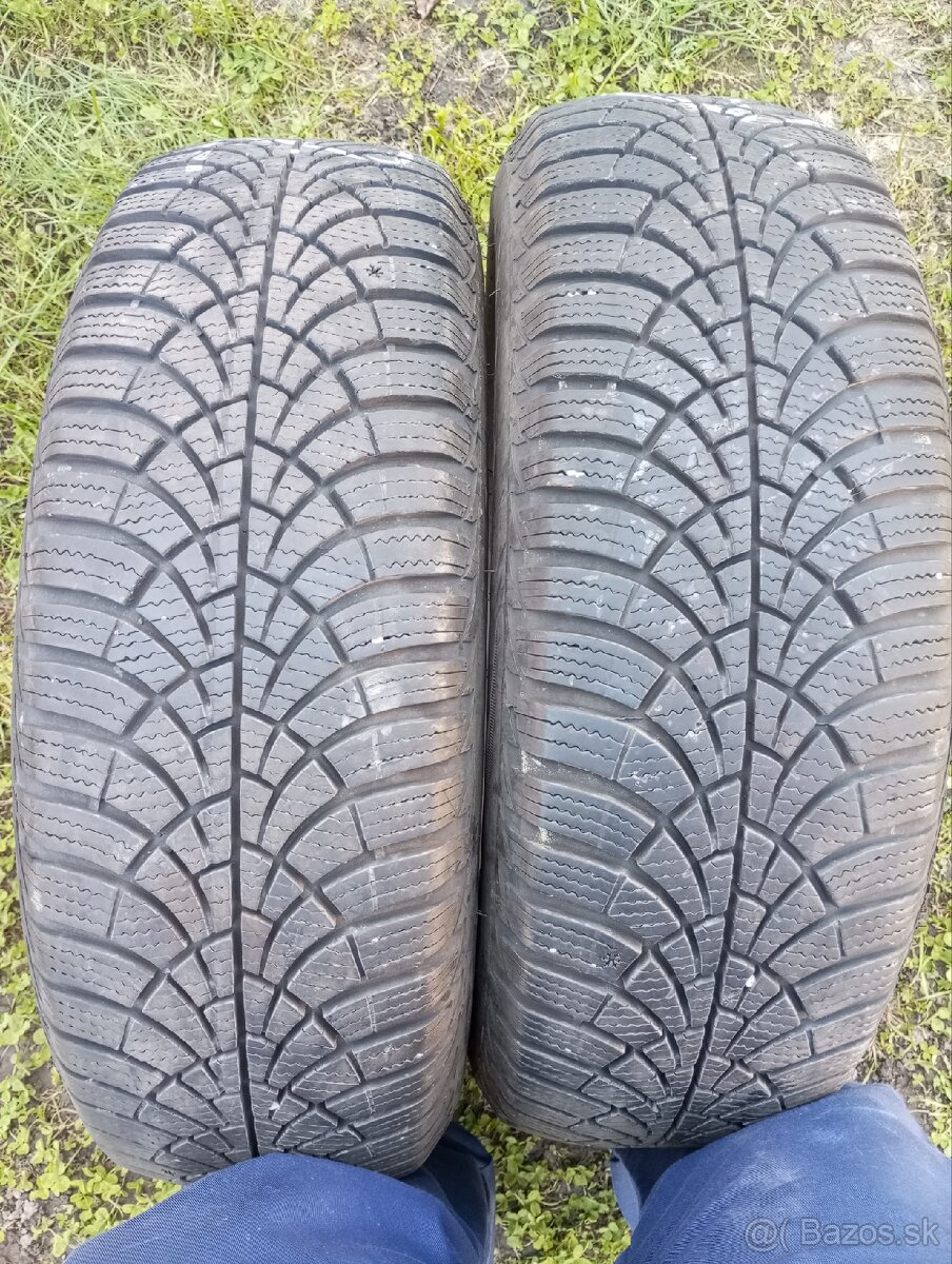 2x Zimné goodyear 195/65 R15