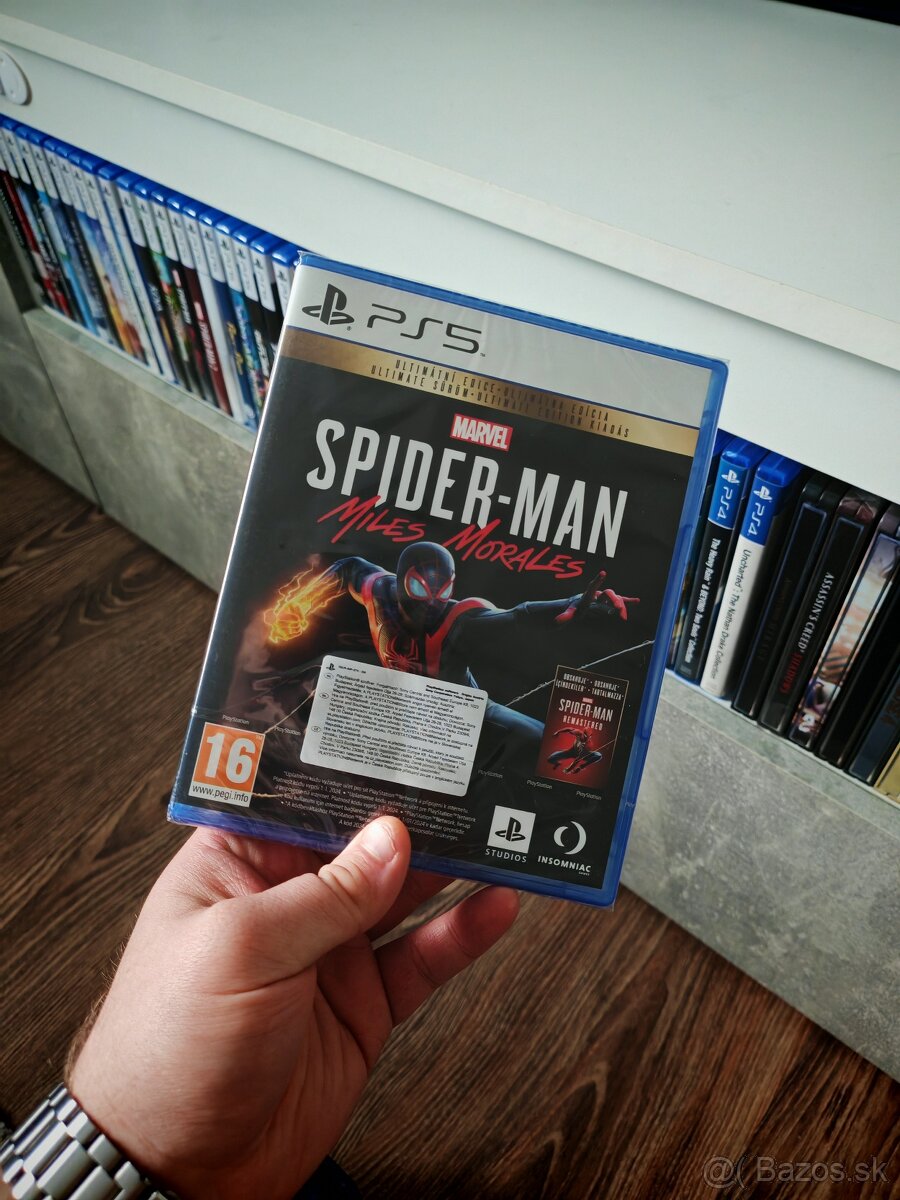 Spider-Man Miles Morales CZ Ultimate Edition PS5 - NOVÁ