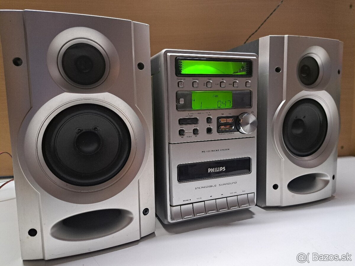 Micro Hifi Systém   PHILIPS  MC-122