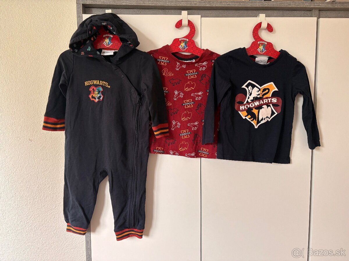 balík oblečenia harry potter