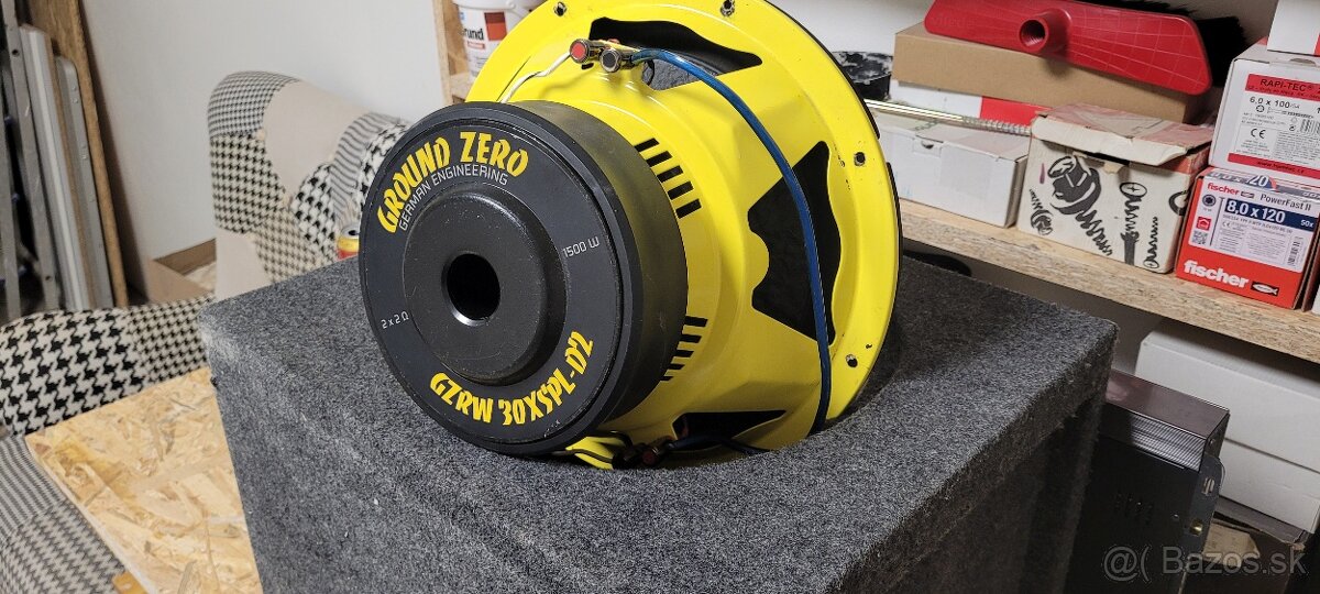 Predám subwoofer s zosilňovačom značky GZ