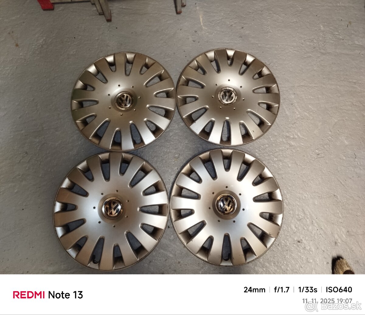 Puklice Volksvagen R16