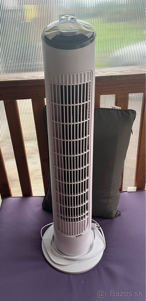 Stĺpkový ventilátor s ovládačom