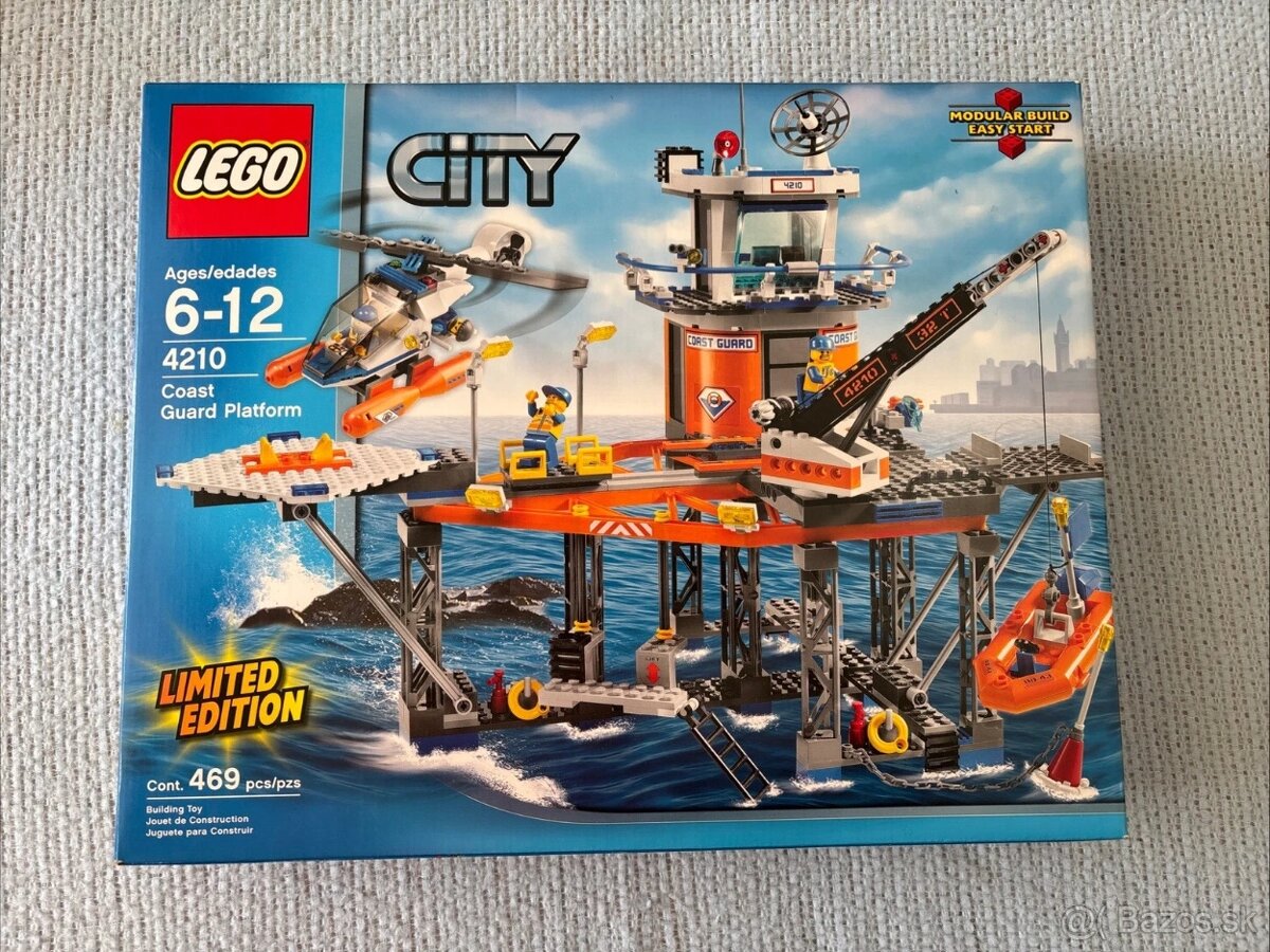 LEGO CITY 4210 COAST GUARD PLATFORM