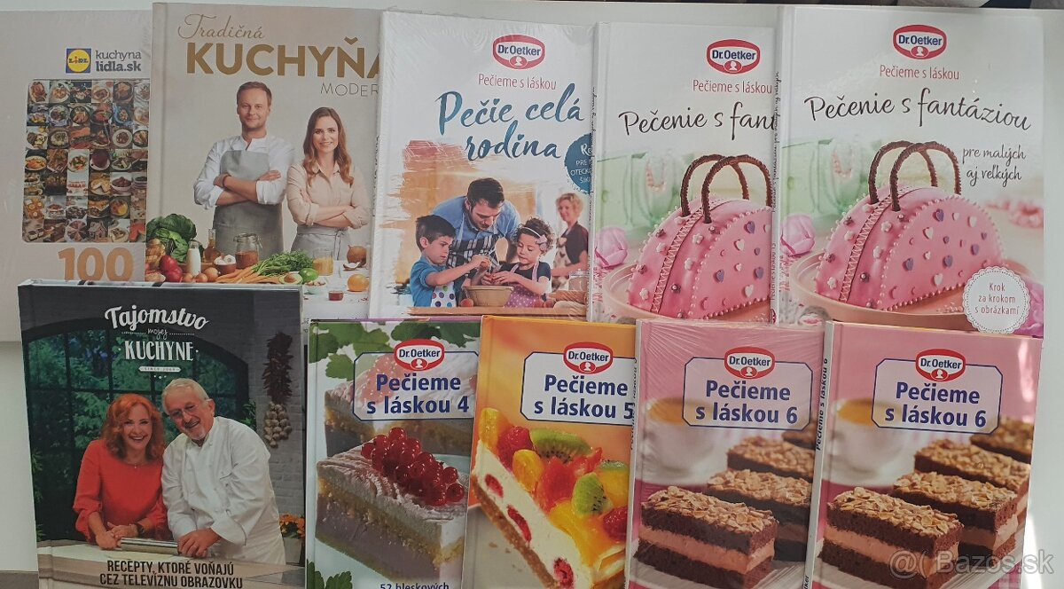 Predám rôzne kuchárske/cukrárske knihy