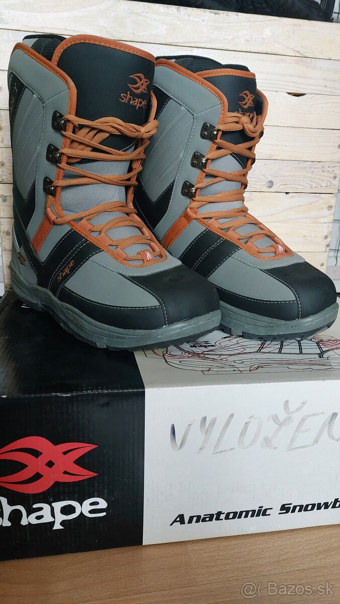 Snowboardové topánky NOVÉ SHAPE