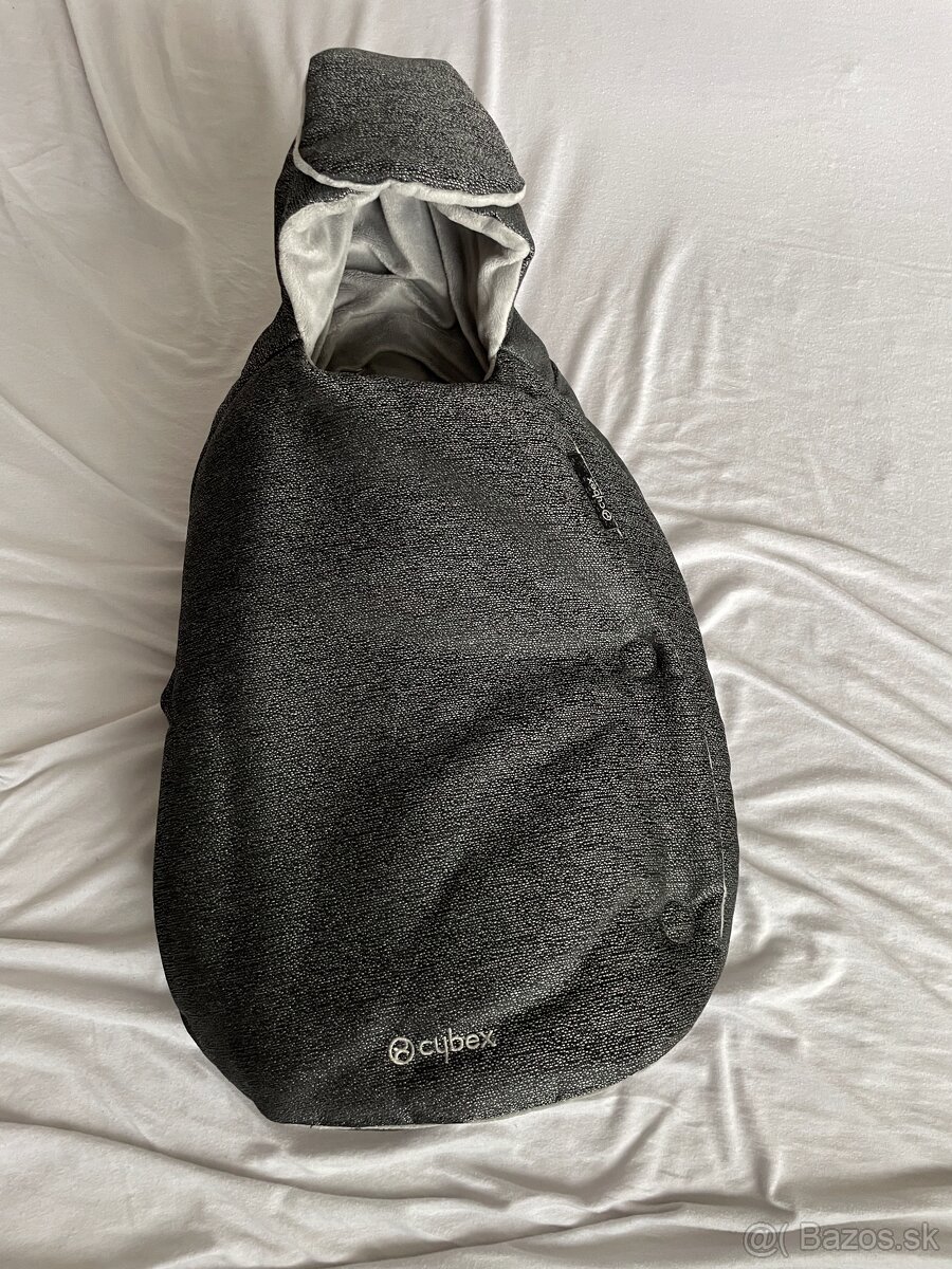 Predám použitý CYBEX Fusak Z Manhattan Grey do vajíčka