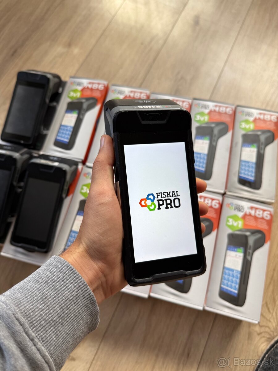 Platobný terminál s pokladňou FiskalPRO N86