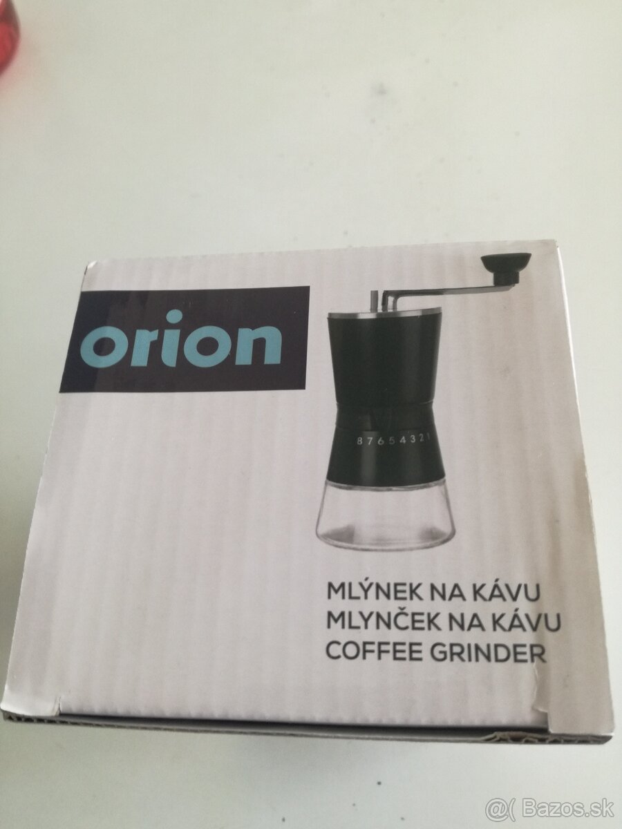 Ručný mlynček na kávu Orion