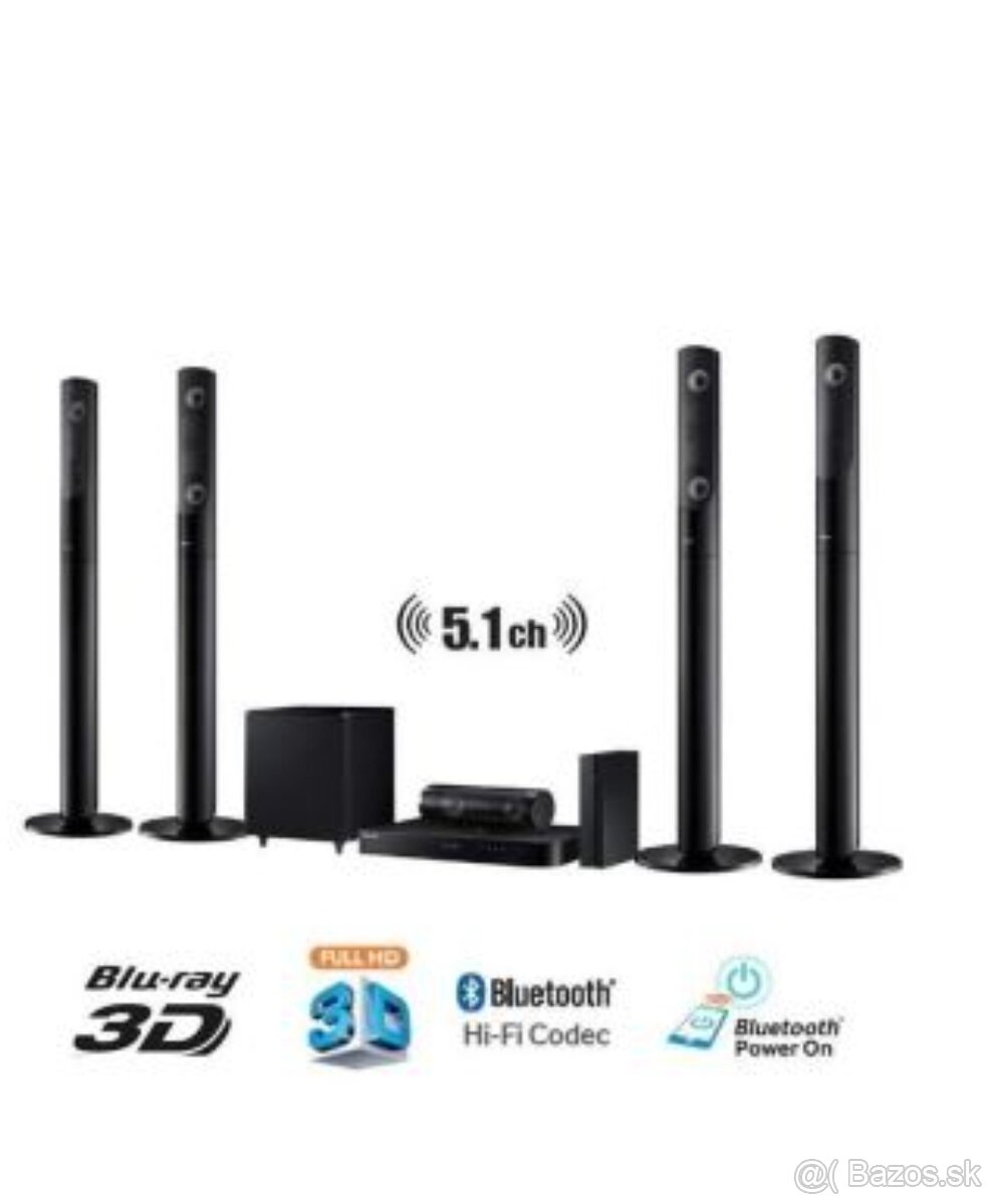 3D Televízor 55" + 3D domáce kino