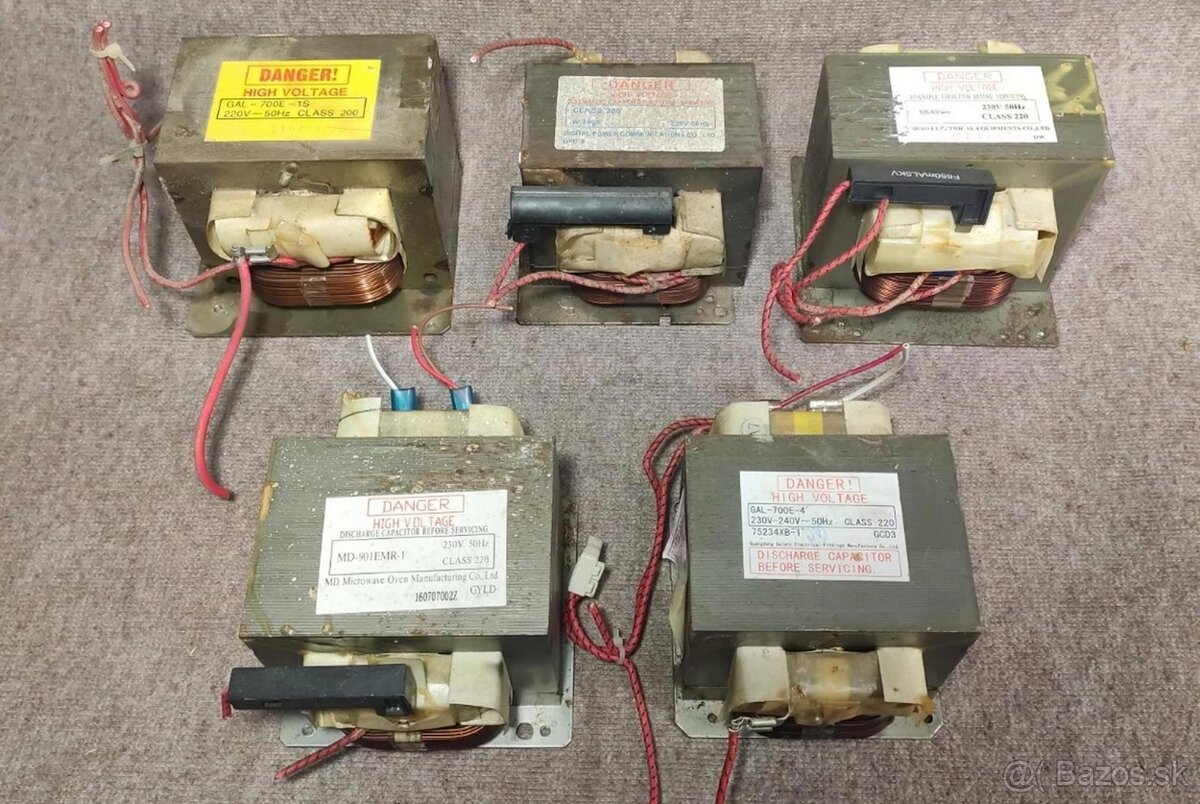 MOT vysoko napäťový transformátor