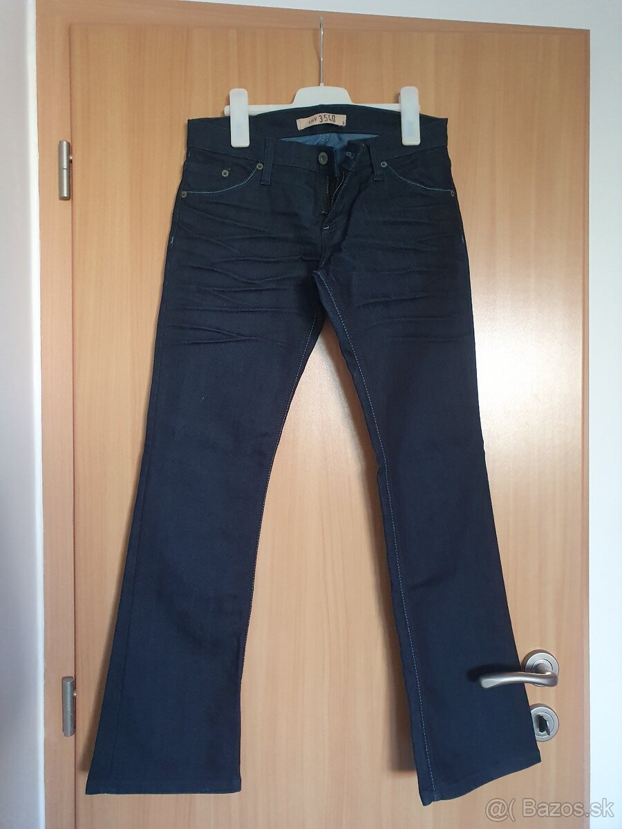 Bedrové jeansové nohavice 1