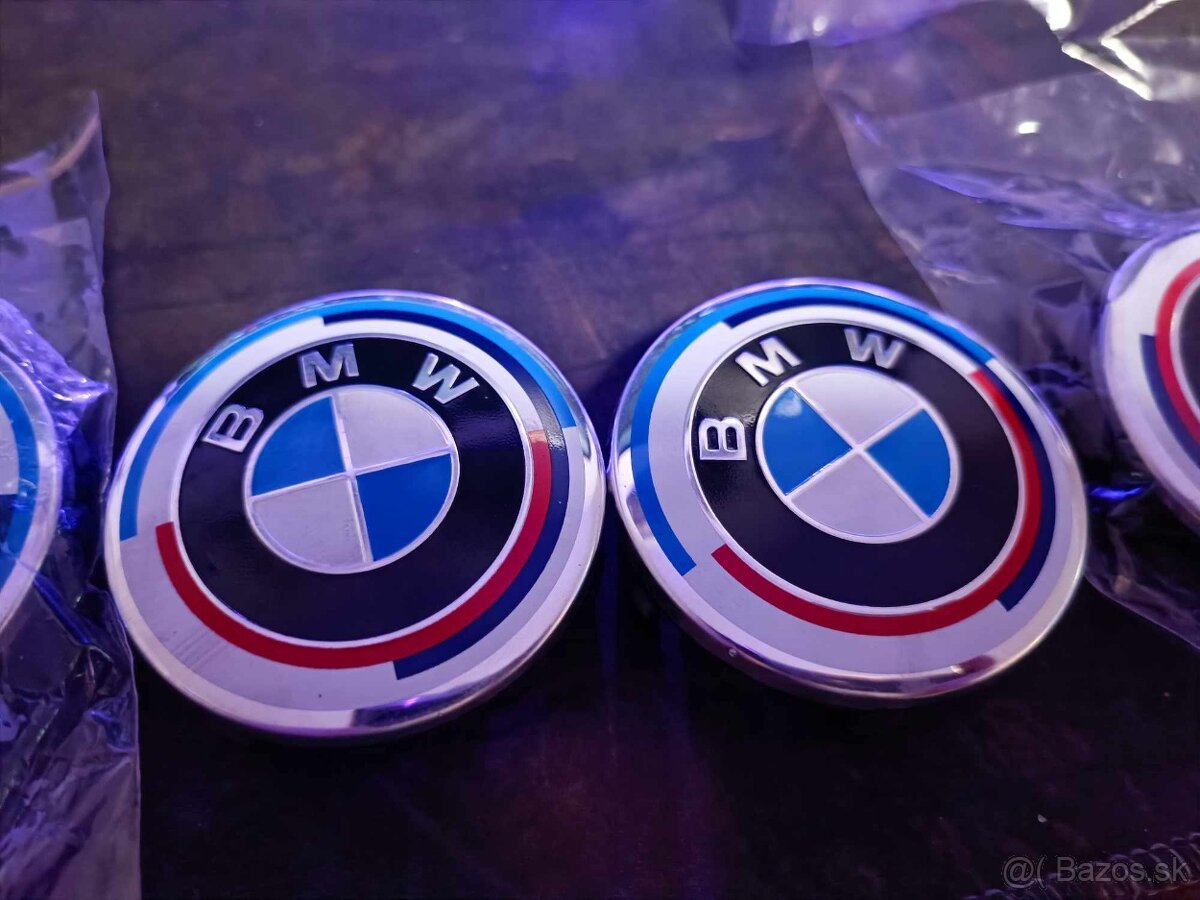 Stredové krytky BMW  - pukličky diskov