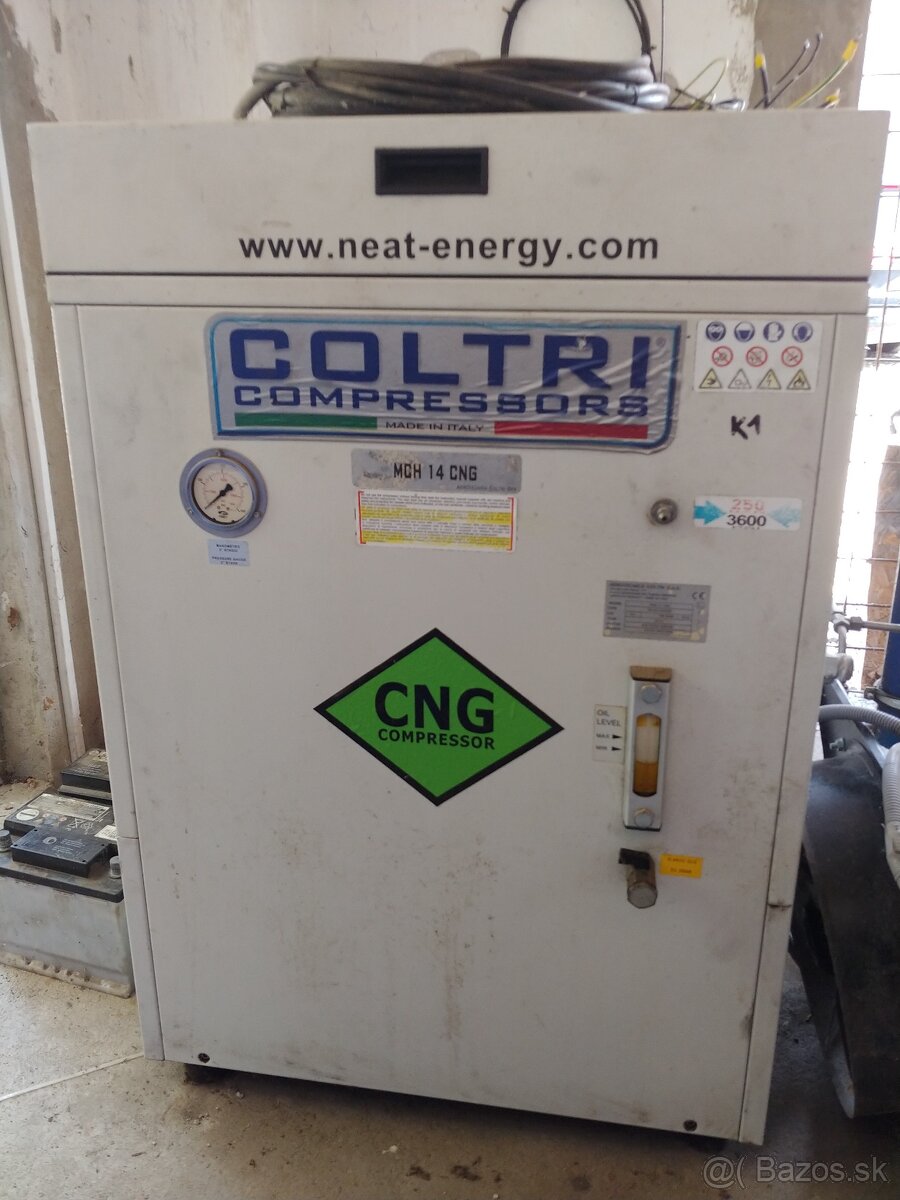 CNG plnička kompresor Coltri MCH 14
