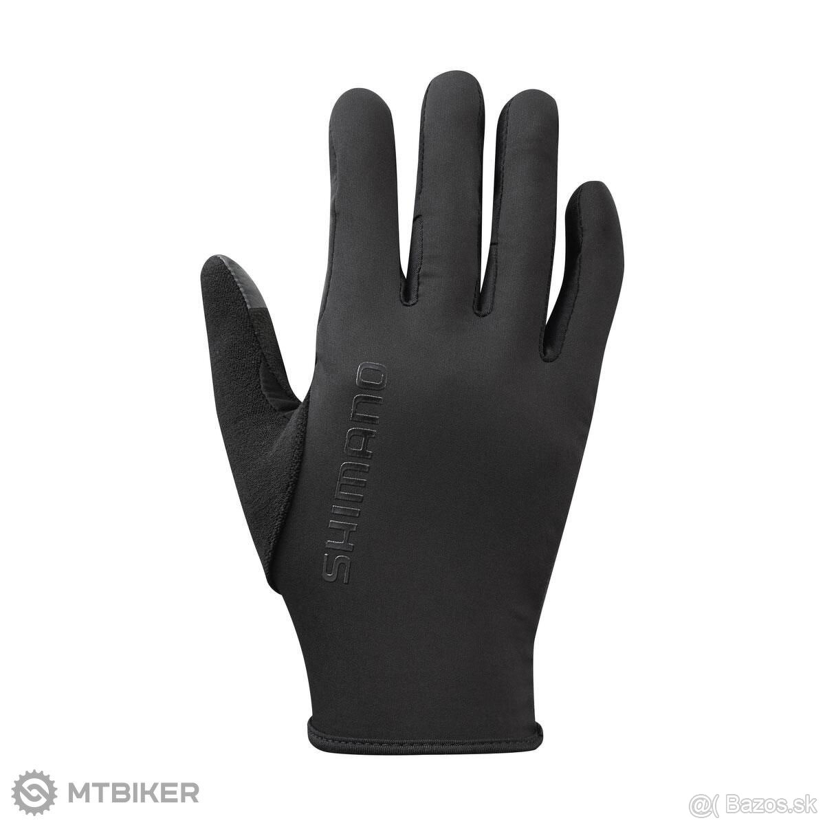 Shimano Windbreak Race rukavice, čierna L