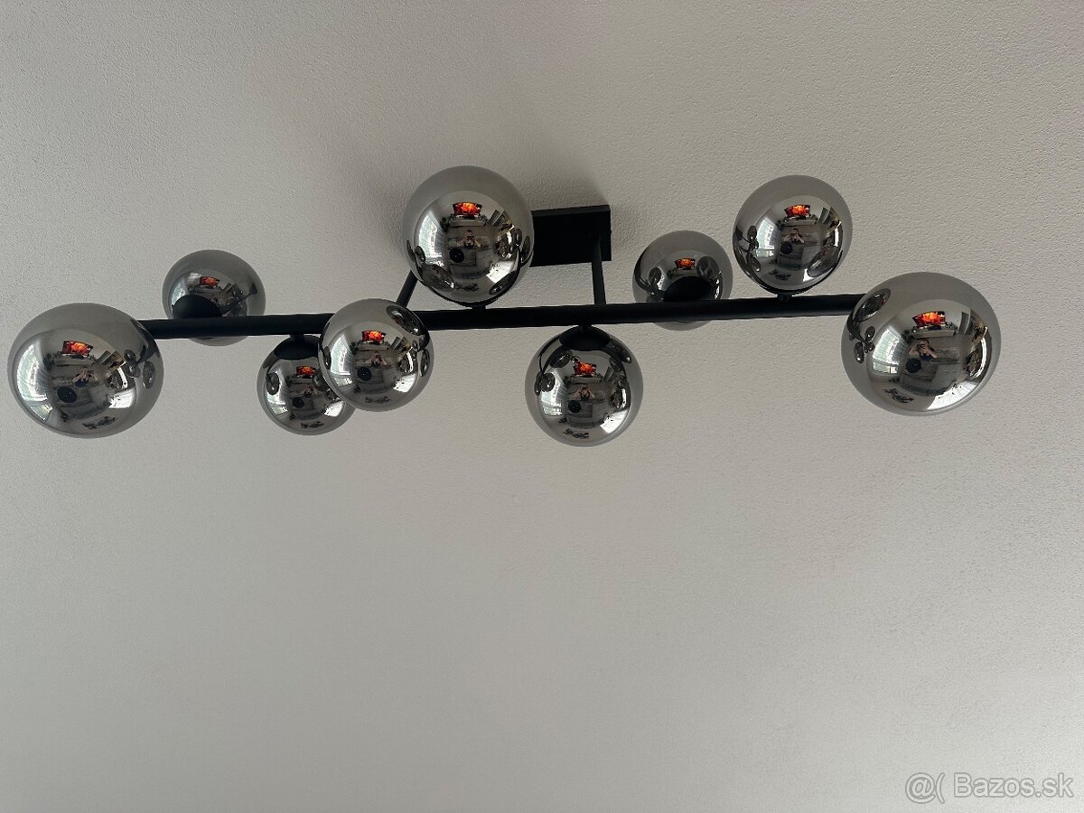 LED luster na tyči/stropné svietidlo