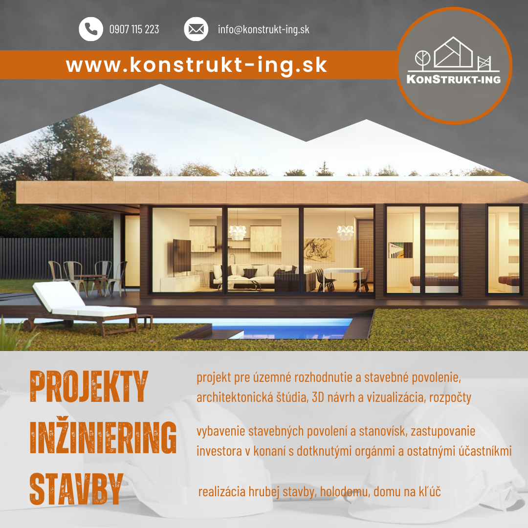 Projektant / architekt / 3D vizualizácie / stavebná firma