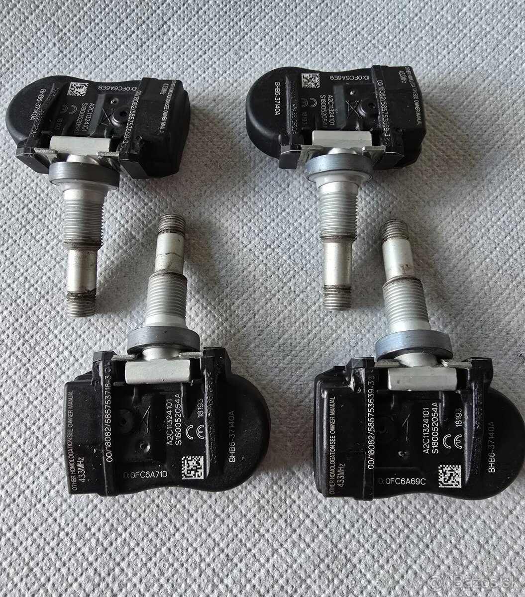 Senzory tlaku TPMS Mazda