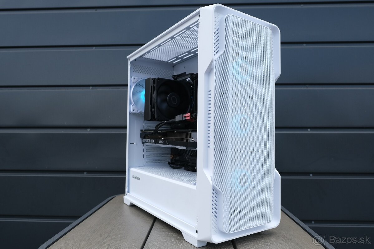 Herný PC, Ryzen 7 7800X3D, RTX 4070 Ti, 48GB RAM, SSD, 24m