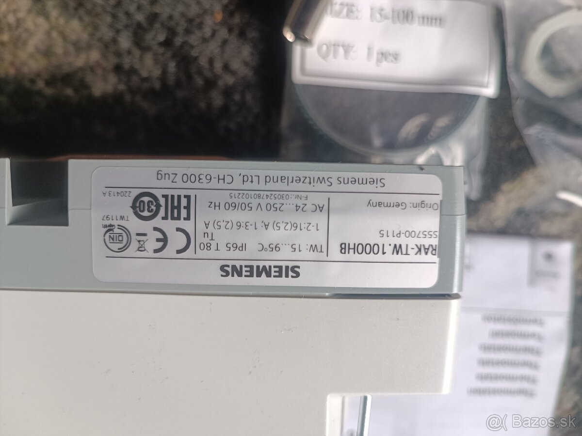 Vario merače a termostat Siemens