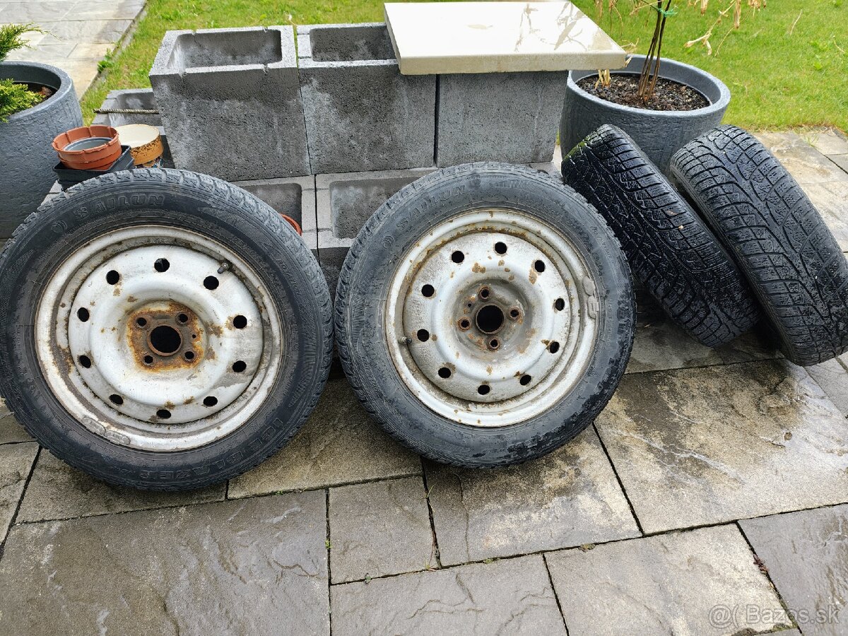 Predám plechové disky r15 4x100 4ks