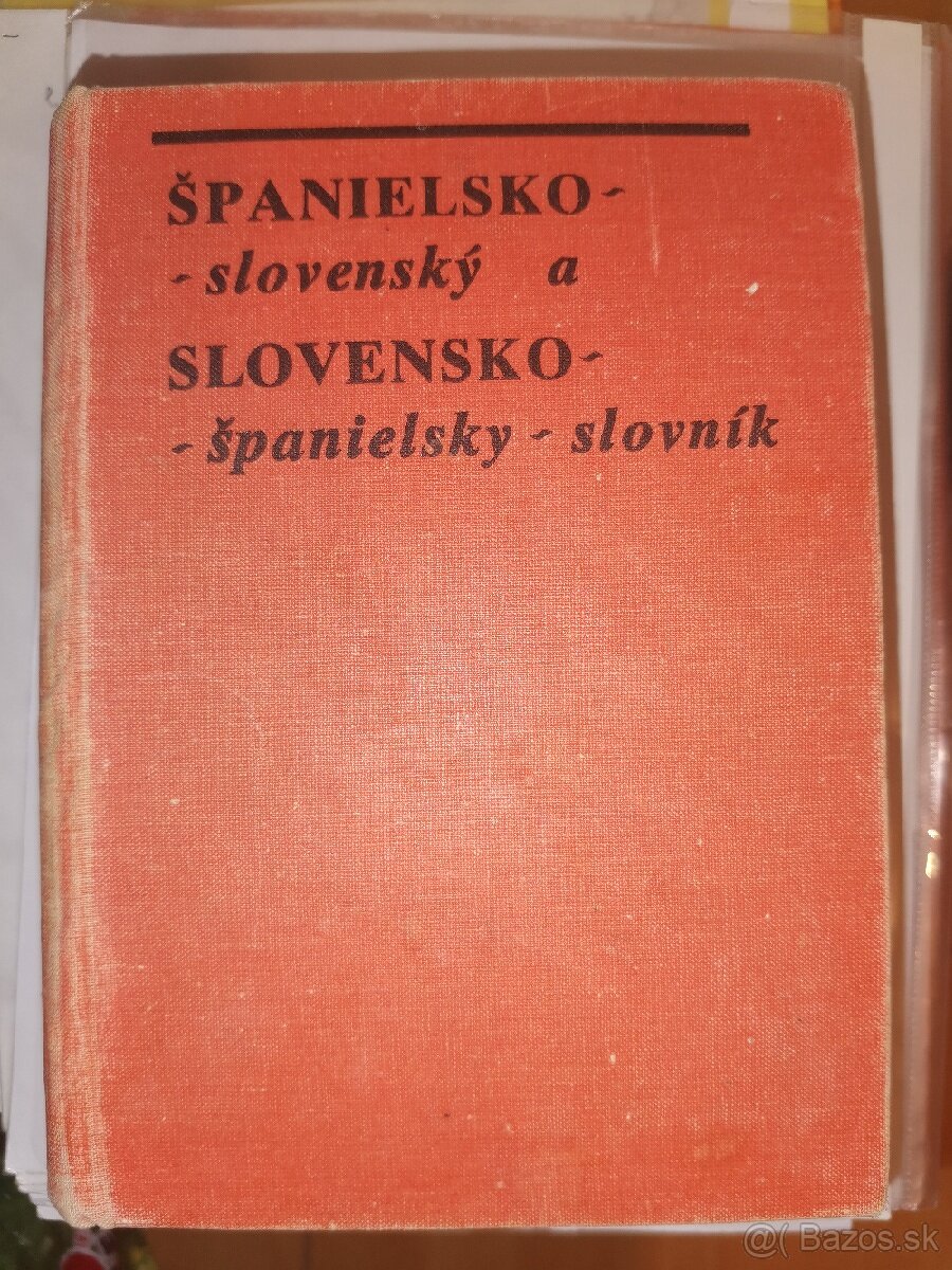 Španielsko slovenský slovník (1983)