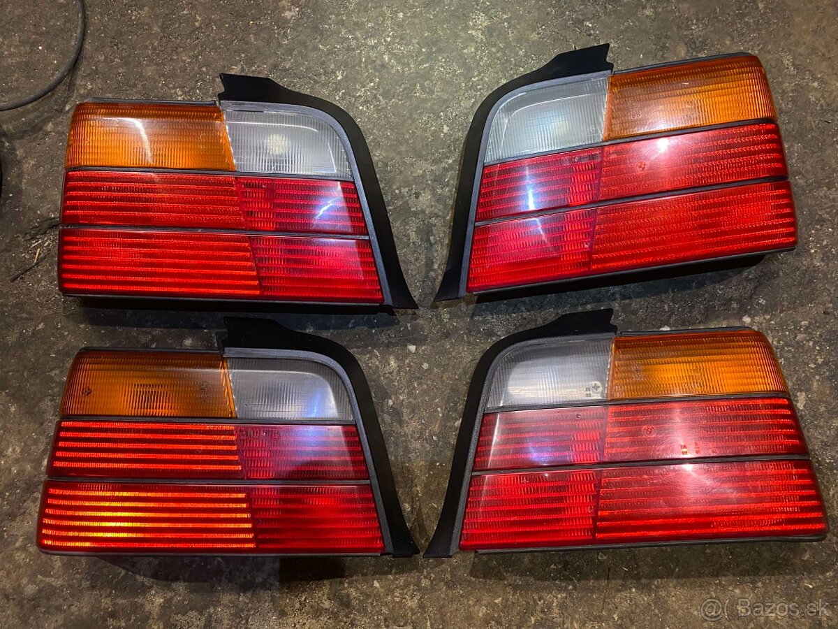 Predám zadné svetlá na BMW e36 SEDAN