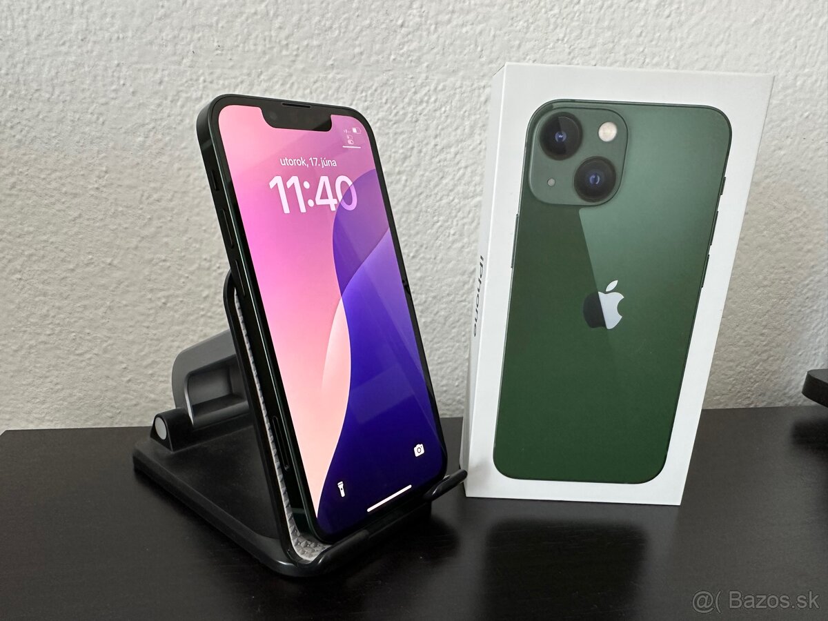 ✅ iPhone 13 Mini 128Gb 100% Zdravie Batérie TOP STAV